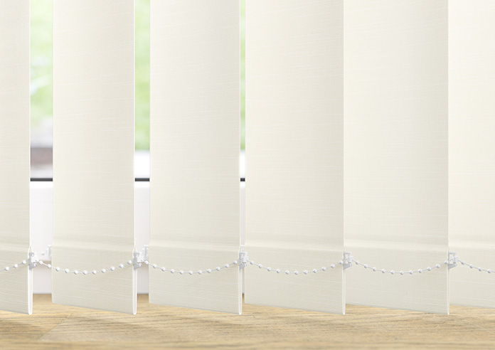 Amalfi, Warm Cream - Vertical Blind Slats - Image 3